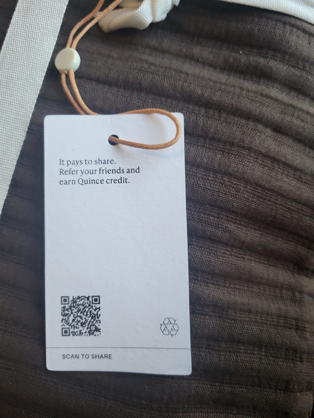 NWT Quince Organic Ribbed Cotton Coverlet, Twin, Espreeso - Picture 5 of 8